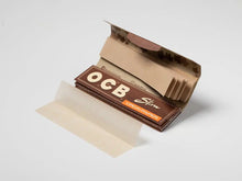 Load image into Gallery viewer, OCB Virgin Unbleached Kingsize Slim Papers and Tips