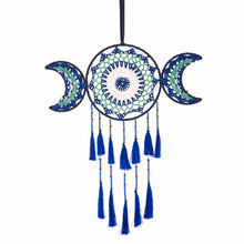 Load image into Gallery viewer, Crochet Triple Goddess Dreamcatcher