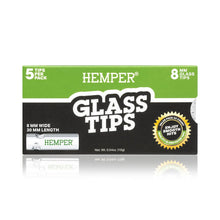 Load image into Gallery viewer, Hemper 8mm Glass Filter Tips - 5 Pack