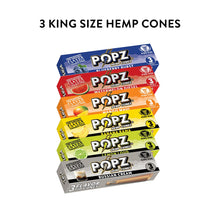 Load image into Gallery viewer, Popz Flavoured Hemp Cones - 3 pack (Choice of 5 Flavours)