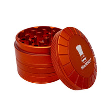 Load image into Gallery viewer, Headchef SUN MACHINE 62mm 4 Part Grinder – ORANGE
