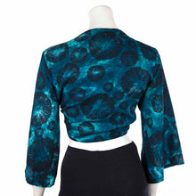 Load image into Gallery viewer, Black Truffle Wrap Top