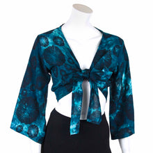 Load image into Gallery viewer, Black Truffle Wrap Top