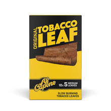 Load image into Gallery viewer, Al Capone Tobacco Leaf Wraps – 3 DIFFERENT FLAVOURS AVAILABLE
