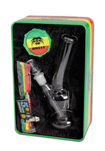 Load image into Gallery viewer, Mini Bong Set with Grinder and Pipe