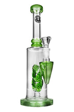 Load image into Gallery viewer, SPRING LEAVES Glass Percolator Bong - 27cm