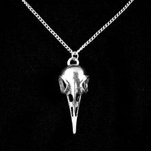 Load image into Gallery viewer, Bird Skull Necklace