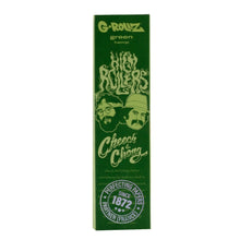 Load image into Gallery viewer, G-Rollz Cheech & Chong - Organic Green Hemp - 50 KS Slim Papers + Tips