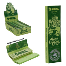 Load image into Gallery viewer, G-Rollz Cheech & Chong - Organic Green Hemp - 50 KS Slim Papers + Tips