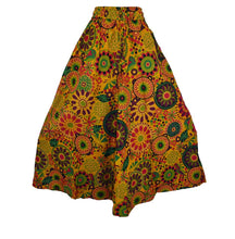 Load image into Gallery viewer, Floral Cotton Palazzo Trousers – Yellow