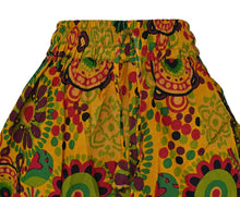 Load image into Gallery viewer, Floral Cotton Palazzo Trousers – Yellow