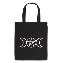 Load image into Gallery viewer, TRIPLE MOON COTTON TOTE BAG