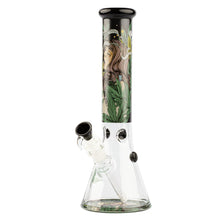 Load image into Gallery viewer, Grace Glass 'Kissing Lady' Glass Beaker Bong - 34cm