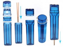 Load image into Gallery viewer, Plastic Cone Filler, Grinder & Stash - Assorted Colours