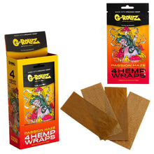Load image into Gallery viewer, G-Rollz Passion Fruit Flavoured Hemp Wraps – 4 Pack
