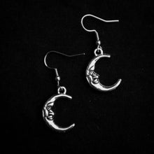 Load image into Gallery viewer, Moon Earrings