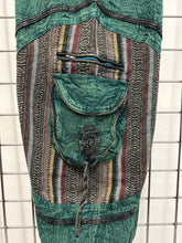 Load image into Gallery viewer, Stone Washed Harem Trousers – GREEN