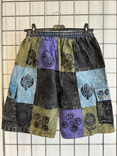 Load image into Gallery viewer, Navy Patchwork Shorts