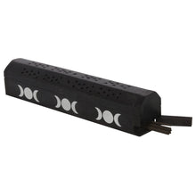 Load image into Gallery viewer, TRIPLE MOON WOODEN SAGE INCENSE BOX
