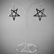 Load image into Gallery viewer, INVERTED PENTAGRAM EARRINGS