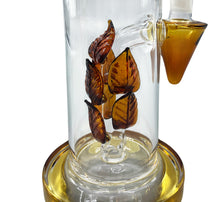 Load image into Gallery viewer, AUTUMN LEAVES Glass Percolator Bong - 27cm