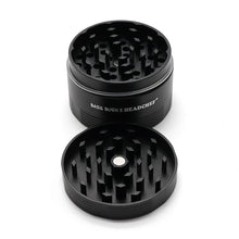 Load image into Gallery viewer, Headchef Dreadchef 55mm 4 Part Grinder Obsidian Black