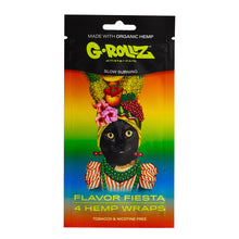 Load image into Gallery viewer, G-Rollz Multifruit Flavoured Hemp Wraps – 4 Pack