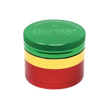 Load image into Gallery viewer, RAW x Hammercraft Large 61mm 4part RASTA Grinder