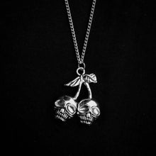 Load image into Gallery viewer, Cherry Skull Necklace