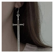 Load image into Gallery viewer, LARGE SWORD EARRINGS