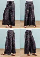 Load image into Gallery viewer, Black Peacock Trousers – Free size