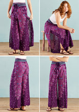 Load image into Gallery viewer, Purple Peacock Trousers – Free size
