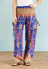 Load image into Gallery viewer, Navy Peacock Trousers - Free size