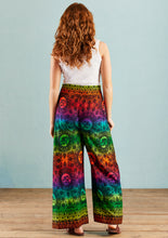 Load image into Gallery viewer, Rainbow Print Tie Trousers – Free size