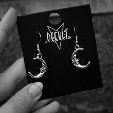 Load image into Gallery viewer, Moon Earrings