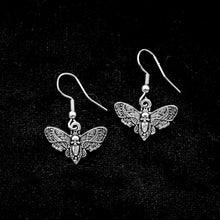 Load image into Gallery viewer, SMALL MOTH EARRINGS