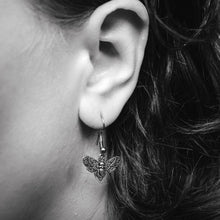 Load image into Gallery viewer, SMALL MOTH EARRINGS