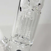 Load image into Gallery viewer, Black Leaf Glass 4 Arm Percolator Ice Bong – 30cm