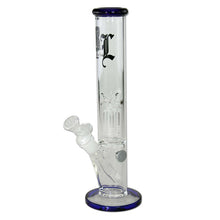 Load image into Gallery viewer, Black Leaf Glass 4 Arm Percolator Ice Bong – 30cm