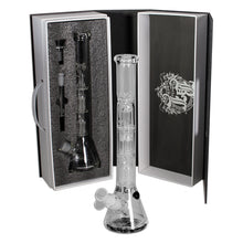 Load image into Gallery viewer, Black Leaf Boxed Multi Percolator Bong – 35cm
