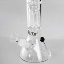 Load image into Gallery viewer, Black Leaf Glass 6 Arm Percolator Ice Beaker Bong – 38cm