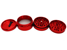 Load image into Gallery viewer, Elements Red Aluminium 4 Part Grinder – 50mm