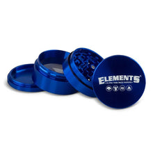Load image into Gallery viewer, Elements Blue Medium Aluminium 4 Part Grinder – 55mm