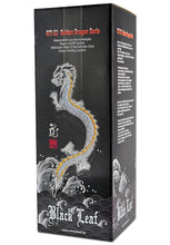 Load image into Gallery viewer, Black Leaf GTI Series Golden Dragon Glass Ice Bong + Pre-Cooler