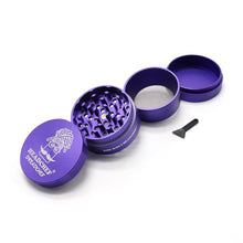 Load image into Gallery viewer, Headchef Dreadchef 55mm 4 Part Grinder Blue Violet