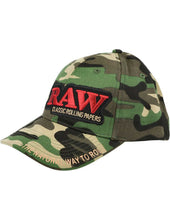 Load image into Gallery viewer, RAW Poker Cap - CAMO