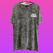 Load image into Gallery viewer, Fresh Garbage Grey Acid Wash T-Shirt