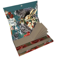 Load image into Gallery viewer, Alice in Wonderland King Size papers + Roach