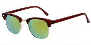 Clubmaster Style Tortoise Shell Sunglasses