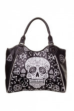 Load image into Gallery viewer, Black Skull Pentagram Bag